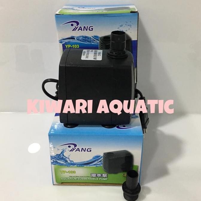 Yang Yp-103 Submersible Pump Pompa Air Celup Aquarium / Kolam Yp103