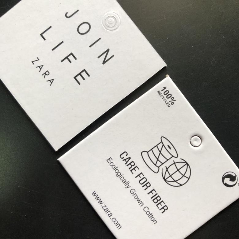 

Promo Zara Main Tag Barcode Super Premium Super Tebal Variasi Co 1X Di Kirim 600Pcs Prermium