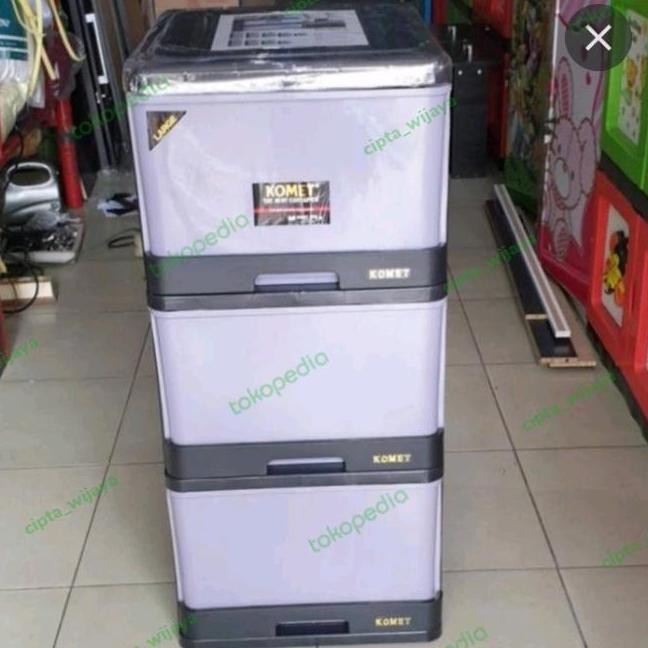 Miliki Lemari Komet Star Susun 3 Laci