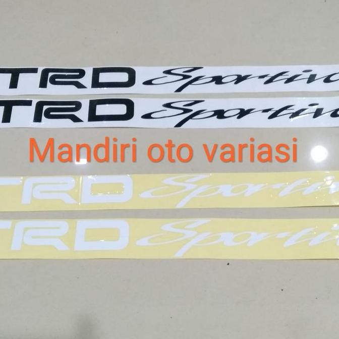 Stiker Body Mobil Trd Sportivo Rush 2018 Forsale