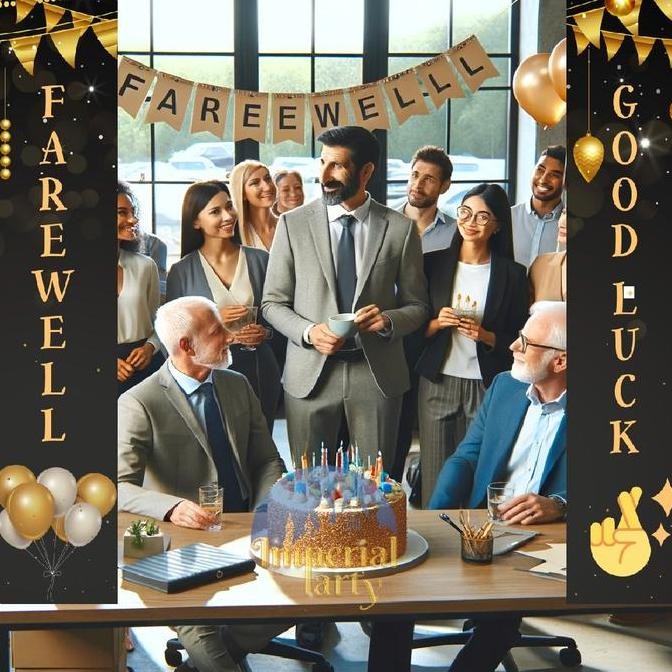 

Backdrop Banner Spanduk Farewell Party Perpisahan