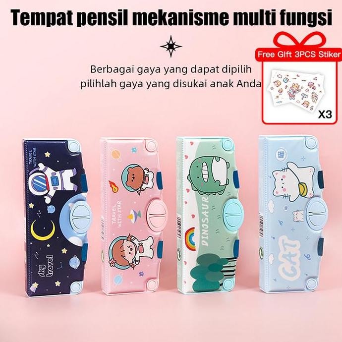 

DELTA SCHOOLKOTAK PENSIL/TEMPAT PENSIL BAHAN PLASTIK MULTIFUNGSI UNTUK/MULTIFUNGSI KOTAK PENYIMPANAN ALAT TULIS /KARTUN LUCU TEMPAT PENSIL/TEMPAT PENSIL ASTRONOT UNTUK MOTIF UNICORN KIDS PENCIL STATIONERY PLASTIK