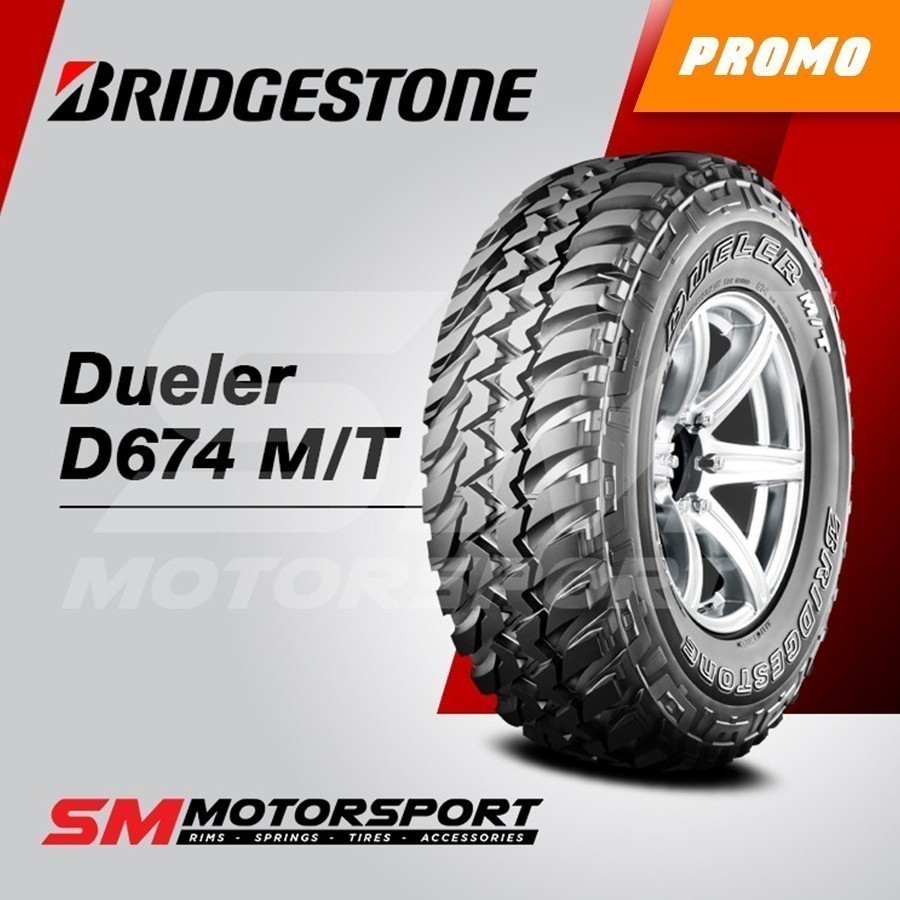Ban Mobil Bridgestone Dueler D674 MT 30 x 9.50 R15 15 PROMO