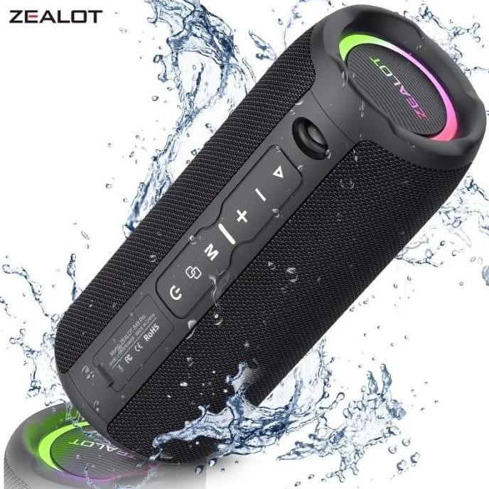 Speaker Portable Zealot S49 Pro Speaker Bluetooth New Stok