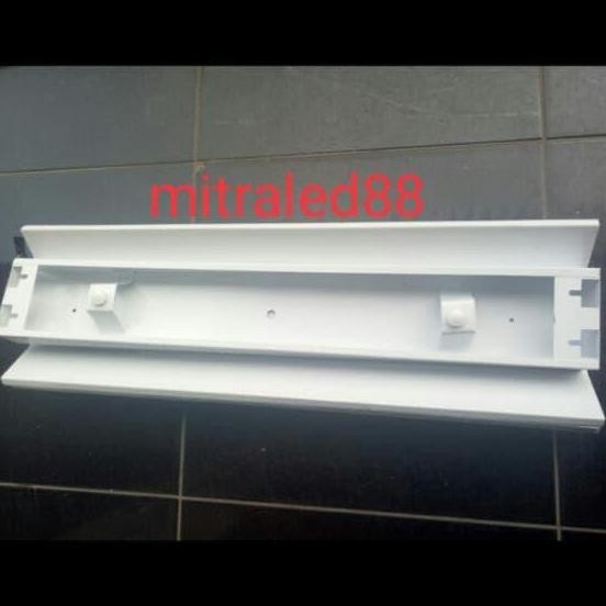 Kap Lampu Tko 2X18/2X8Watt Set Lampu Tl Led Philips 8W/8Watt Isi 2