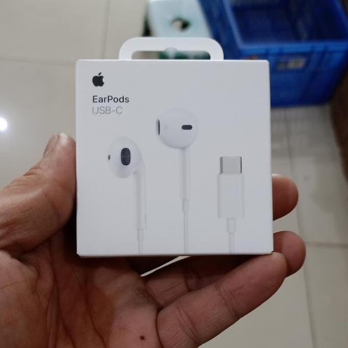 Headset / Handsfree / Earphone Iphone 15 Pro / 15 Pro Max Original New Stok