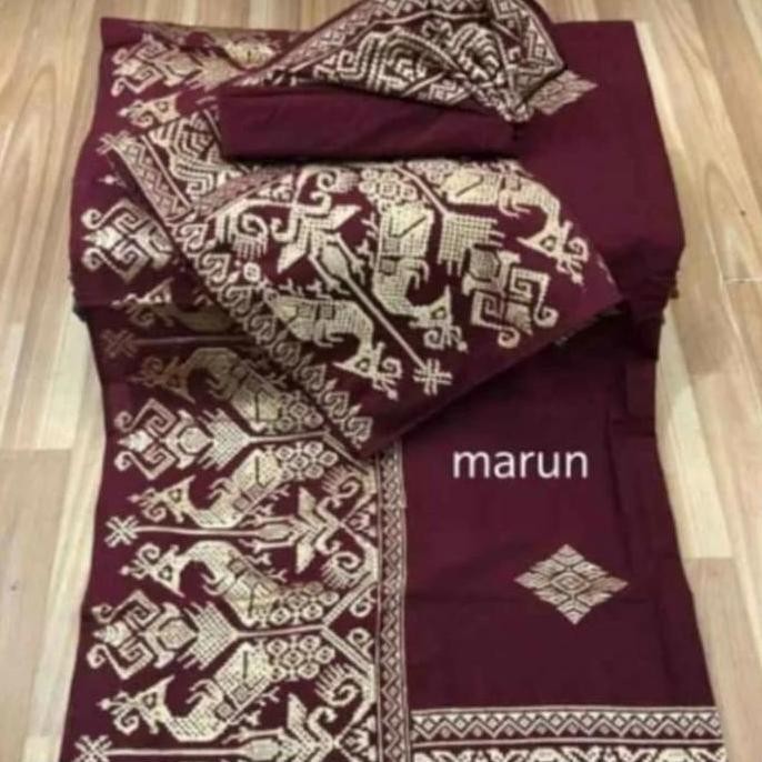 PAKAIAN ADAT BALI PRIA SAPUT UDENG SONGKET BORDIR