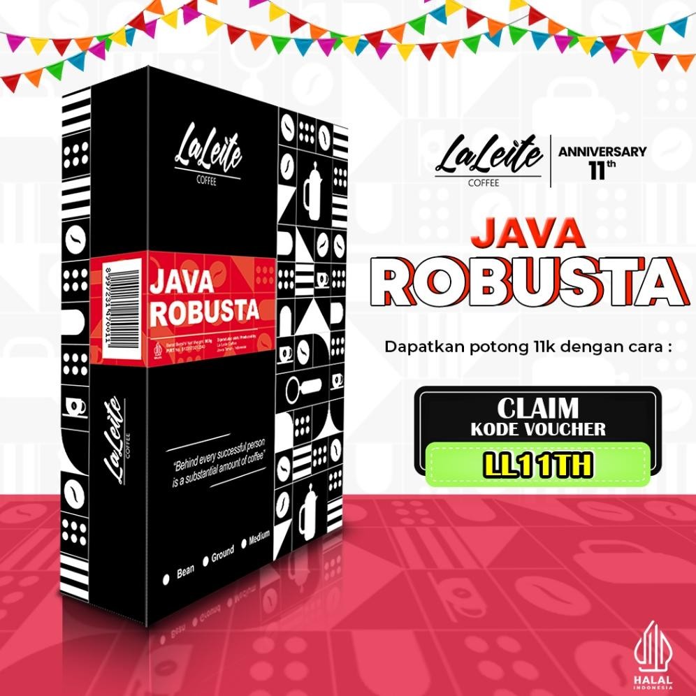 

NEW!!! Kopi Java Robusta 900gr - Ground (bubuk)