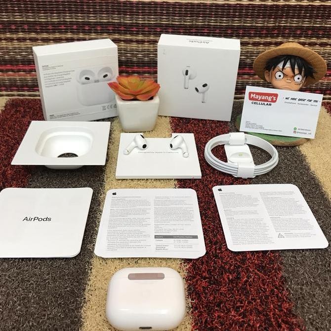 Apple Airpods Gen 3 Original Wereless Charging Case Second Fullset New Stok