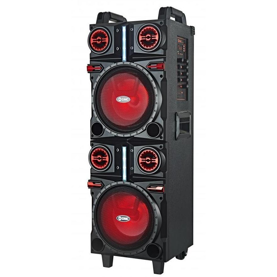 Speaker Portable Gmc 8Inch X 2 897X New Stok