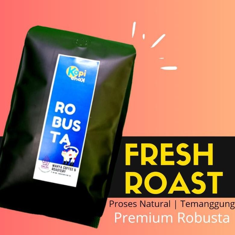 

NEW!!! Kopi Robusta Temanggung Kopi Enak Murni Biji/Bubuk 1kg