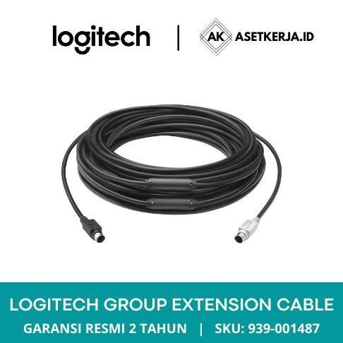 Logitech Group Extended Cable 10M / 15M - Original & Resmi New Stok
