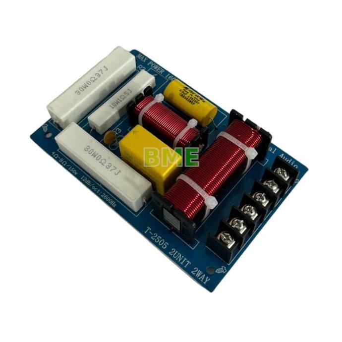 Kit Speaker Crossover 2 Way Passive Pasif / Treble Mid New Stok