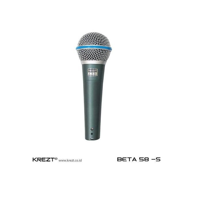 Mic Cable Krezt Beta 58S Beta58S Beta 58 S Swich On Off New Stok