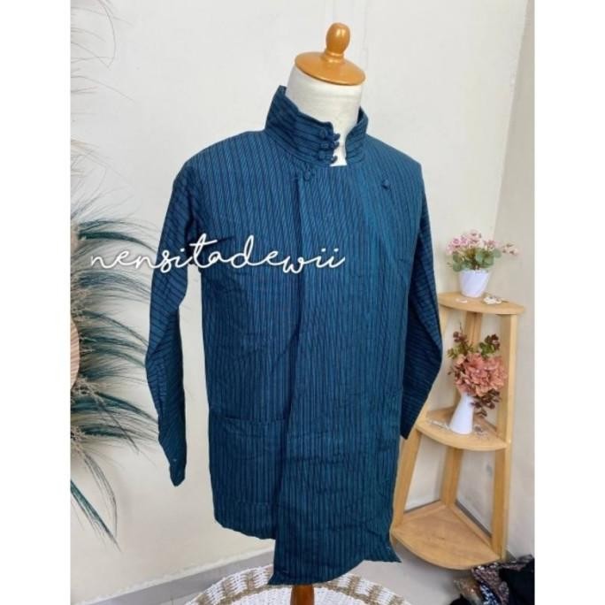 [HIJAU] SURJAN LURIK / BAJU JAWA LURIK - PREMIUM, KATUN PRASOJO