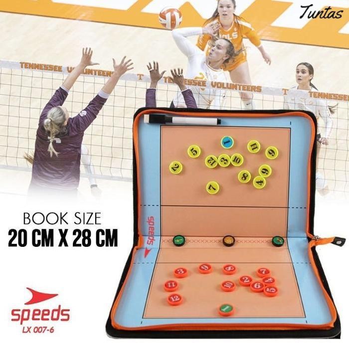 

Baru Speeds Papan Coach Book Strategi Volleyball Coach Board Magnetic 007-6