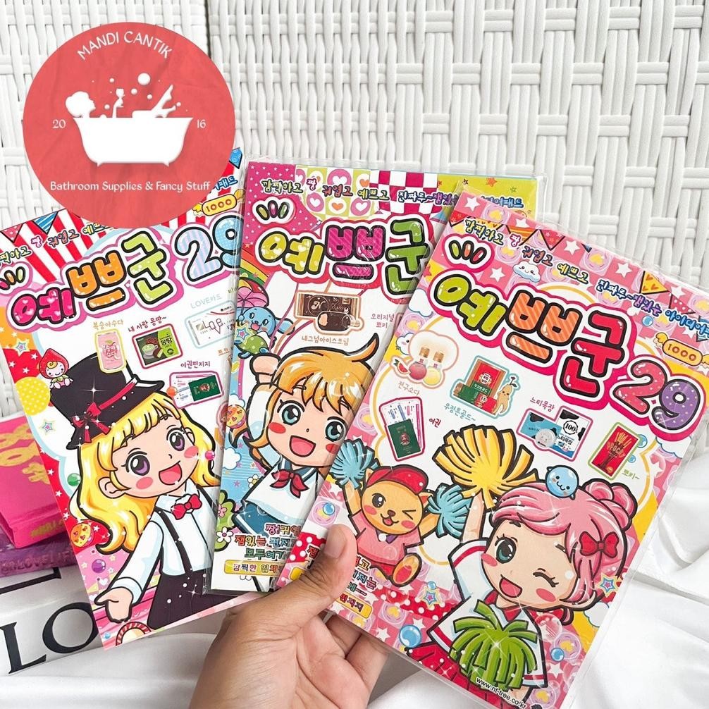 Ready Buku Origami Korea Korean Bentuk Makanan Papercraft Book Buku Lipat Bentuk Makanan Lucu Mainan