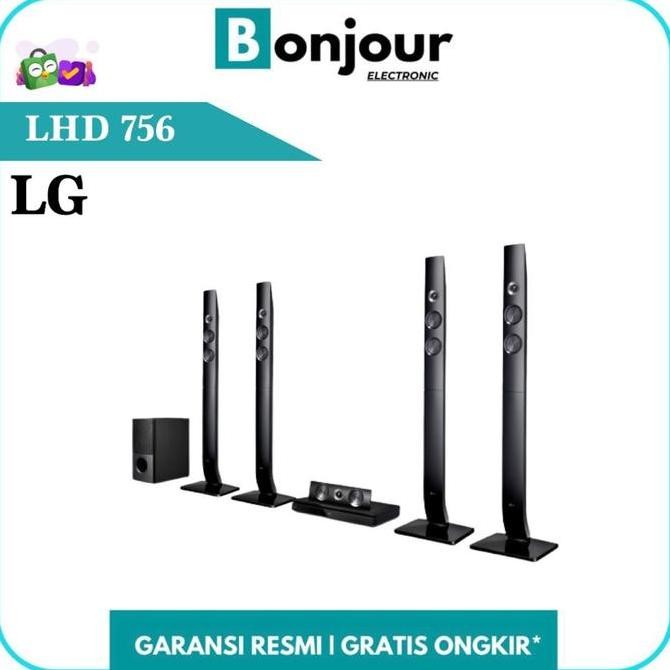 Home Theatre Lg Lhd756 1200W Tallboy Speaker Hts Lg Lhd 756 Bluetooth New Stok