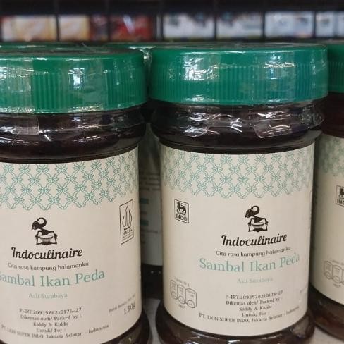 

Indoculinaire Sambal Ikan Peda 130 Gr
