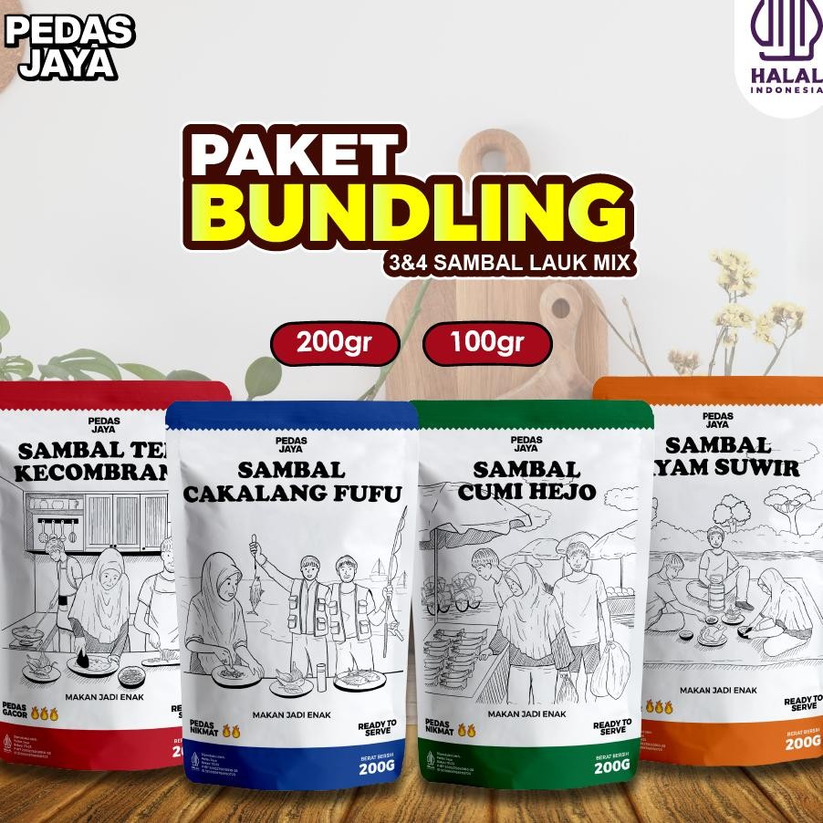 

Bundling Sambal Lauk Pedas Jaya