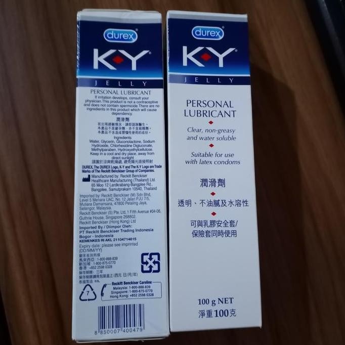 

TERMURAH - KY JELLY 100gr