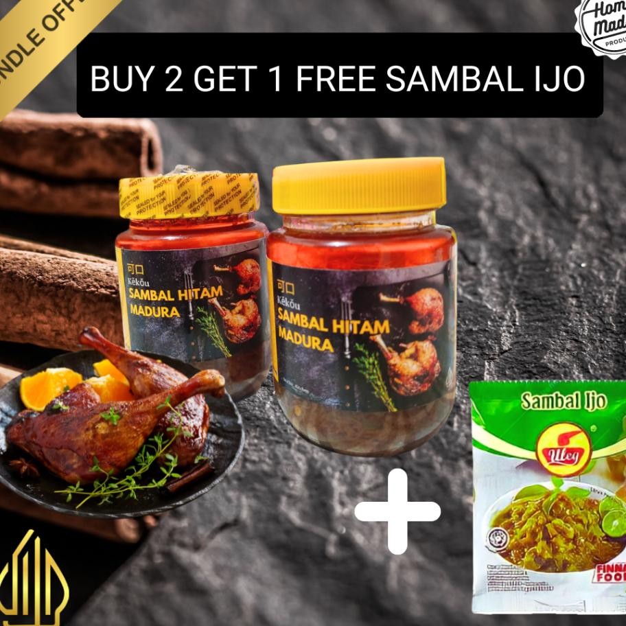 

Paket 2 Sambal Madura 1 Sachet Sambal Ijo Sambal Bebek Madura Ter 200 Ml