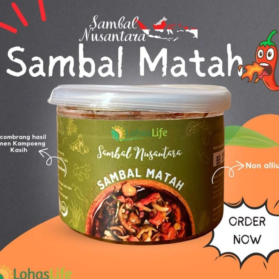 

Sambal Matah Vegetarian Pedas Wangi Gurih