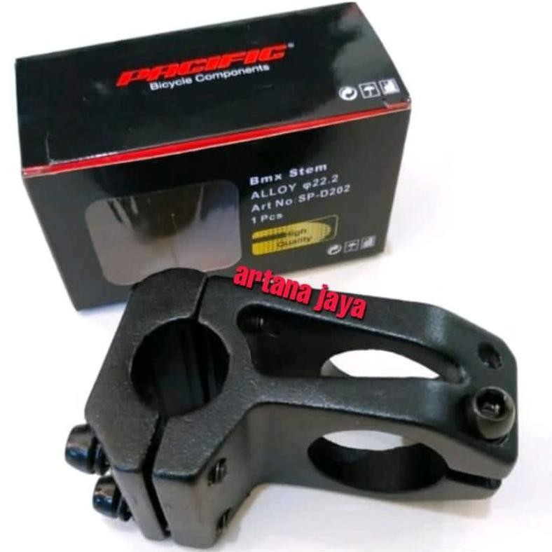 Terlaris Dudukan Stang Sepeda Bmx Pacific Alloy Hitam Sepeda Bmx Ukuran 20 202Spd /Penjepit Stang Se