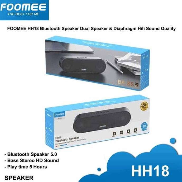 Speaker Bluetooth Foomee Hh18 New Stok