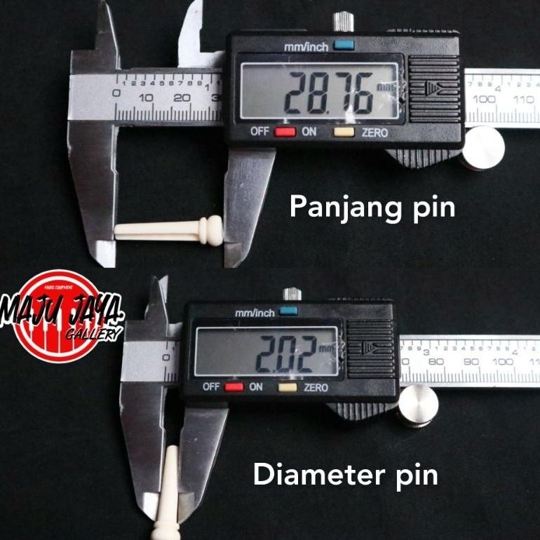 pin saddle sadel bridge gitar akustik elektrik TULANG BONE or EBONY High Quality