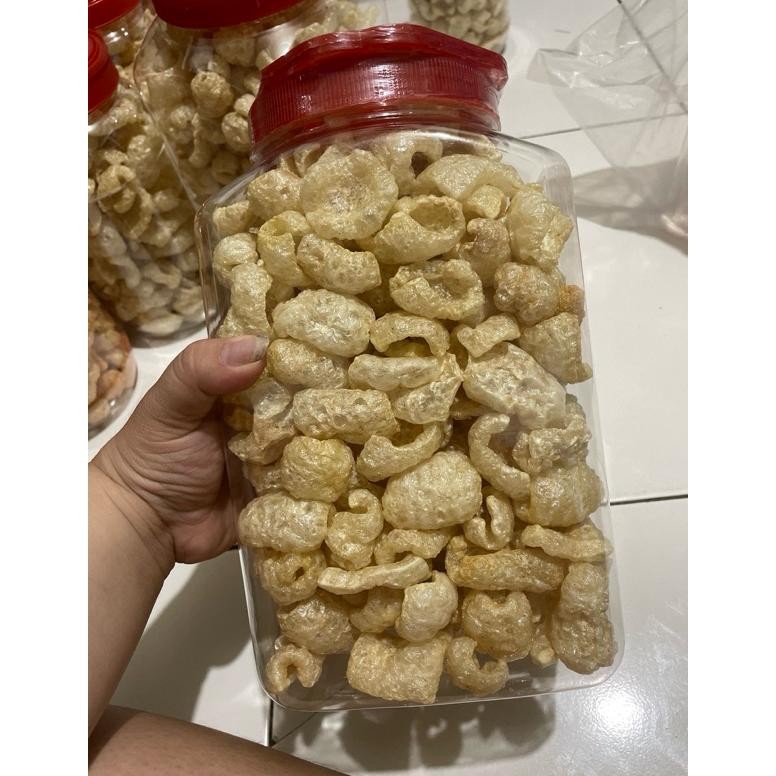 

PJ Kerupuk Babi / Rambak / Kerupuk Kulit Babi 4 Liter