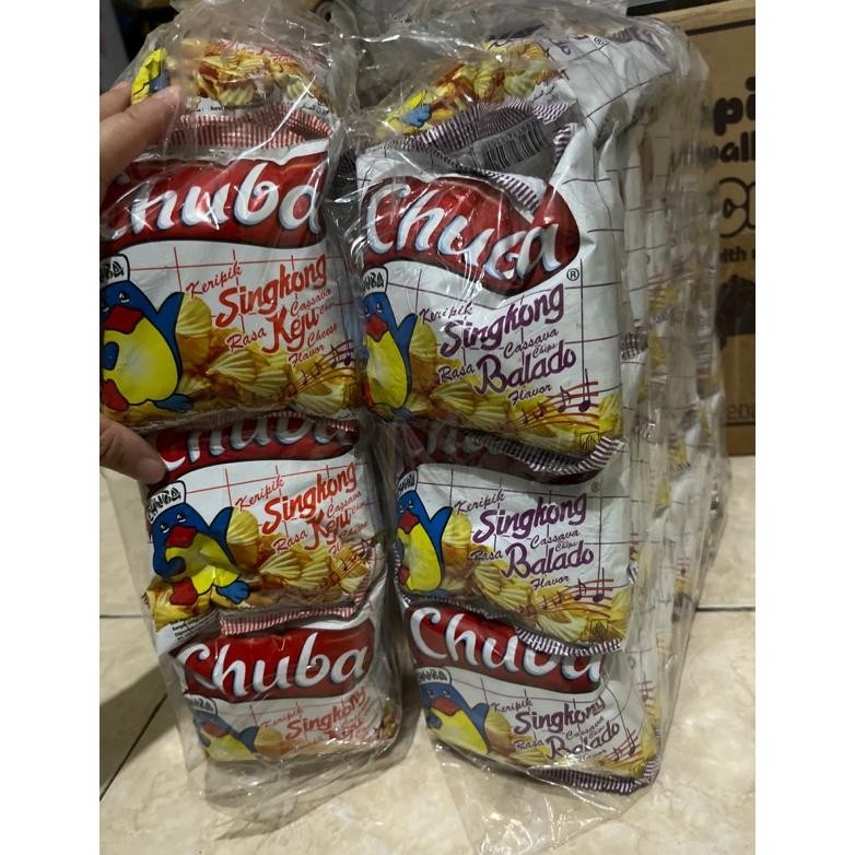 

PJ Chuba Keripik Singkong Isi 10gr x 20 Bungkus