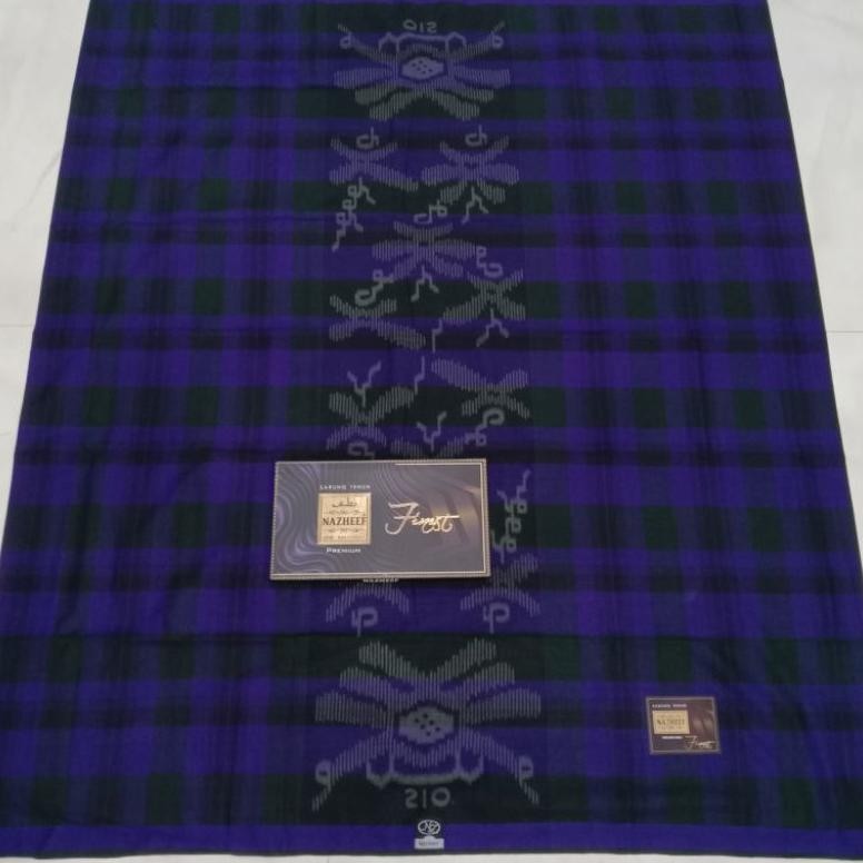 Sarung Nazheef motif BHS kotak-kotak jadul