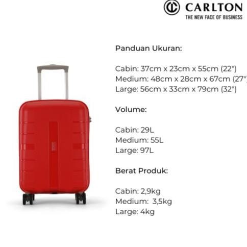Carlton Voyager Plus Koper Hardcase