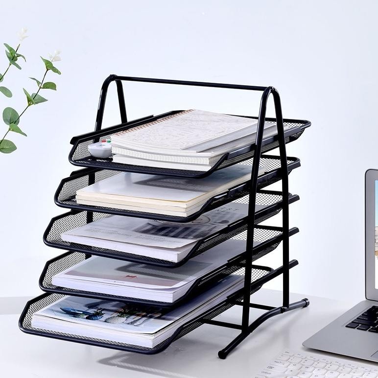 

Rak Kertas Dokumen Surat 5 Susun Paper Document Letter Tray Tier