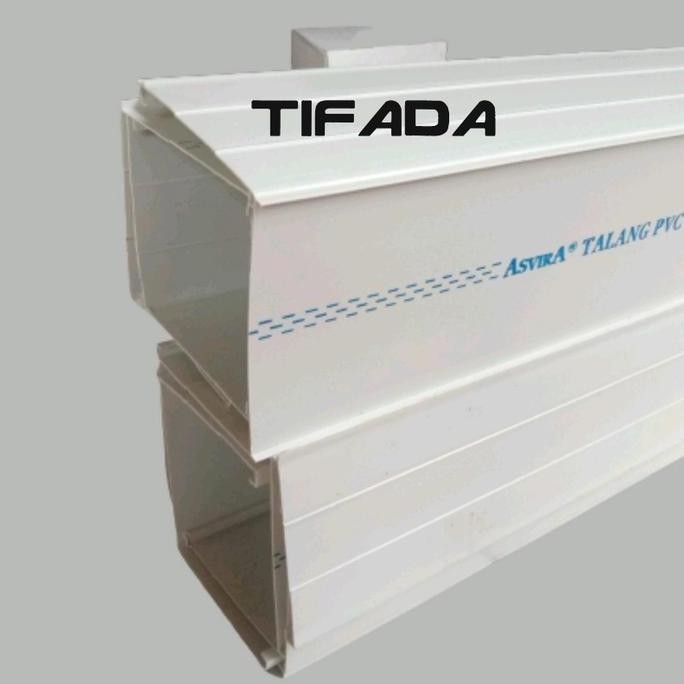 Talang Air Pvc 4" Putih - 1 Meter Per Batang