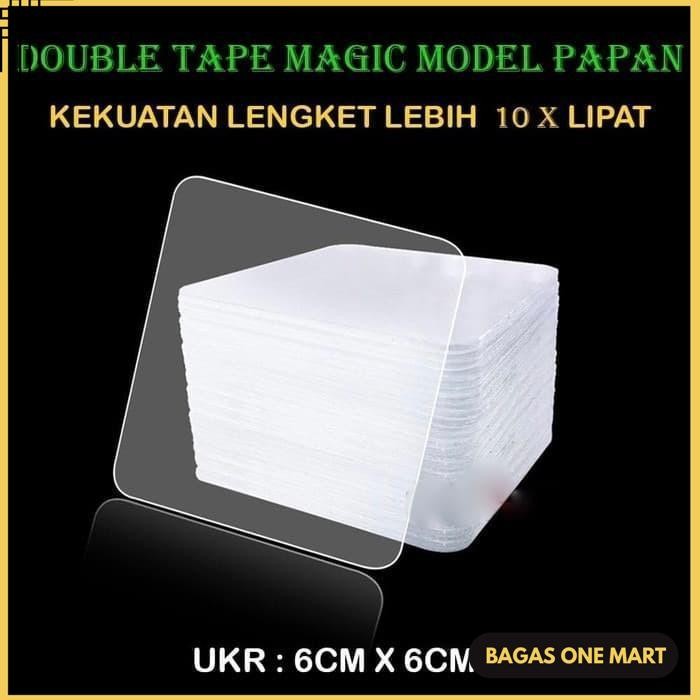 

DOUBLE SIDE TAPE PAPAN NANO TAPE MOTIF BARU KEKUATAN LENGKET LEBIH 10X HIGHT QUALITY !!