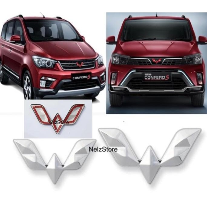 Wuling Logo Emblem Wuling Chrome Stainless