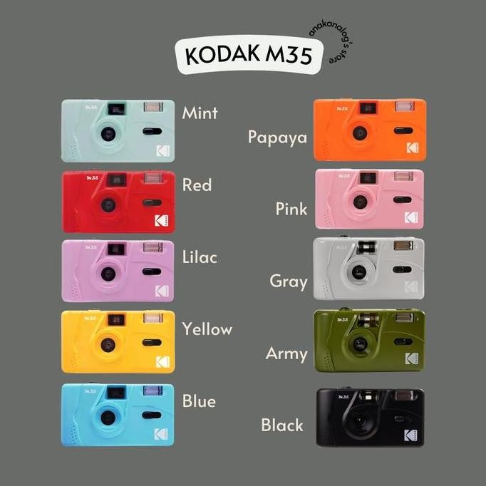 Kodak M35 Point and Shoot Reusable Camera + Film