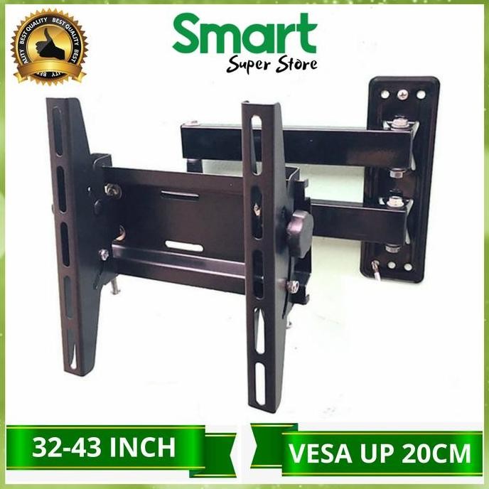 Bracket Braket Tv 32 - 43 Inch, Bracket Tv Swivel Universal Tv