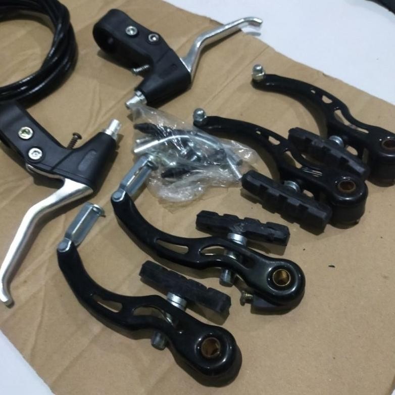 Sale Rem V Brake Sepeda Bmx Lipat Mtb Sepeda Anak Anak Rem  Set Komplit Depan Belakang Rem Sepeda Iq