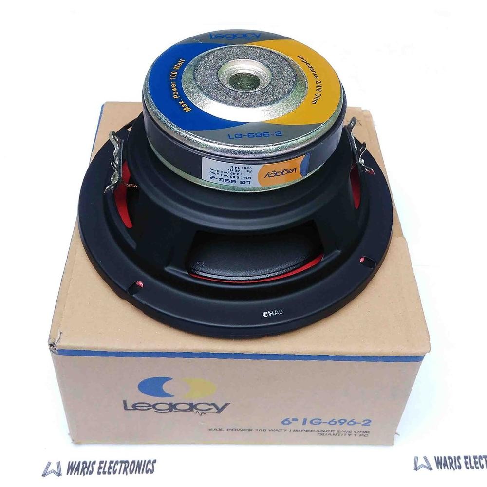 speaker subwoofer Legacy 6 inch LG 696 2 double coil
