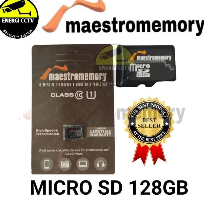 Microsd 128Gb Class 10 Maestro / Micro Sd Class 10 128Gb Memory Card New Stok