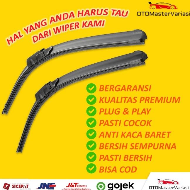 Wiper Kaca Mobil Frameless Suzuki Escudo 2.0 Asli