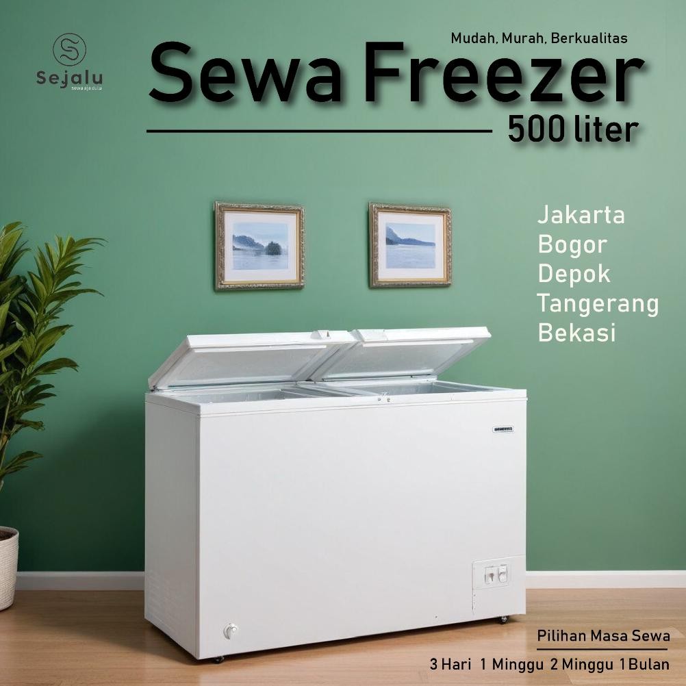 NEW Sewa Freezer Chest 500 liter