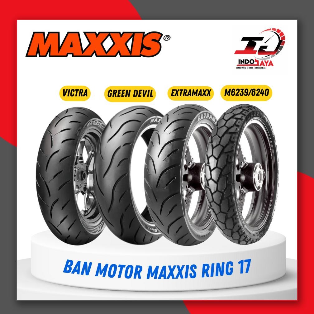 Promoo Mei BAN LUAR MAXXIS RING 17 ( 60/80 - 60/90 - 80/80 - 90/80 - 70/90 - 80/90 - 100/80 - 110/70