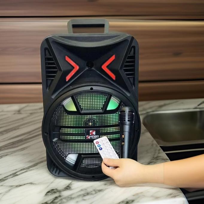 Grosir Mkc Kimiso-1205 Audio Bluetooth Speaker Bass Polytron Kimiso Outdoor Ring Bluetooth Speaker 1