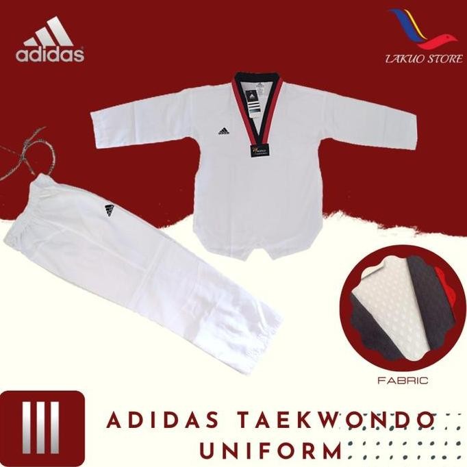 Tersedia DOBOK ADIDAS ELITE FIGHTER / UNIFORM TAEKWONDO / SERAGAM TAEKWONDO
