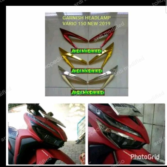 Promo garnis lampu depan vario 150 2019 - vario 125 2019 COD