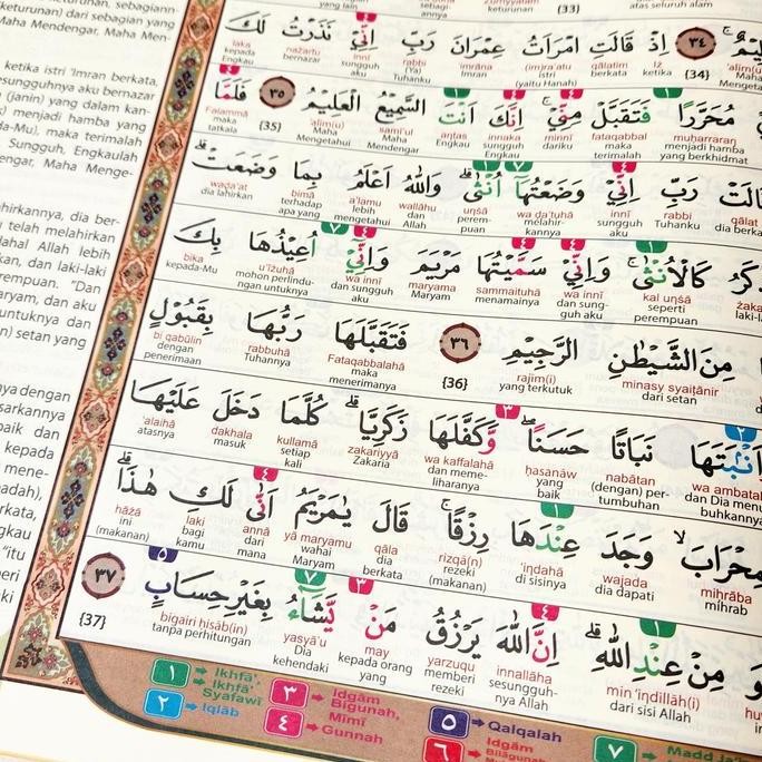 new Alquran Lansia Jumbo A3 Latin Terjemah Perkata. Alquran The Big An Nur